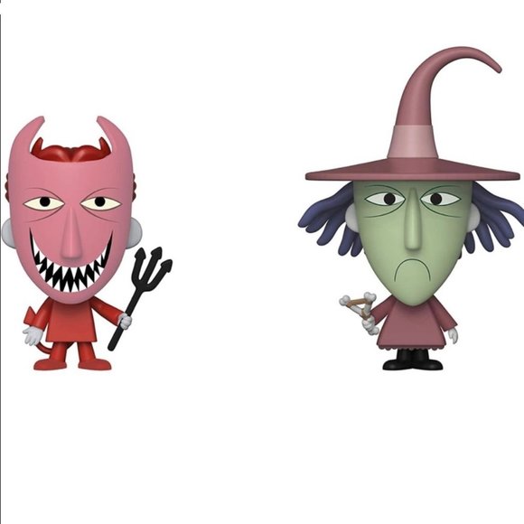 FunkoVYNL Tim Burton’s The Nightmare Before Christmas 2 Pack Lock&Shock Figures - Picture 2 of 5